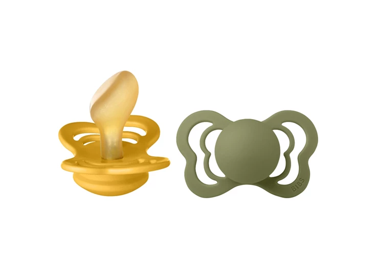 2-pack-Bibs-Couture-Latex-Size-2-6-18m-Honey-Bee-Olive