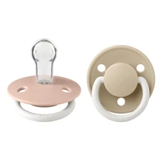 2-pack-Bibs-De-Lux-Silicone-One-Size-0-3j-Blush-Vanilla-Glow-in-the-Dark