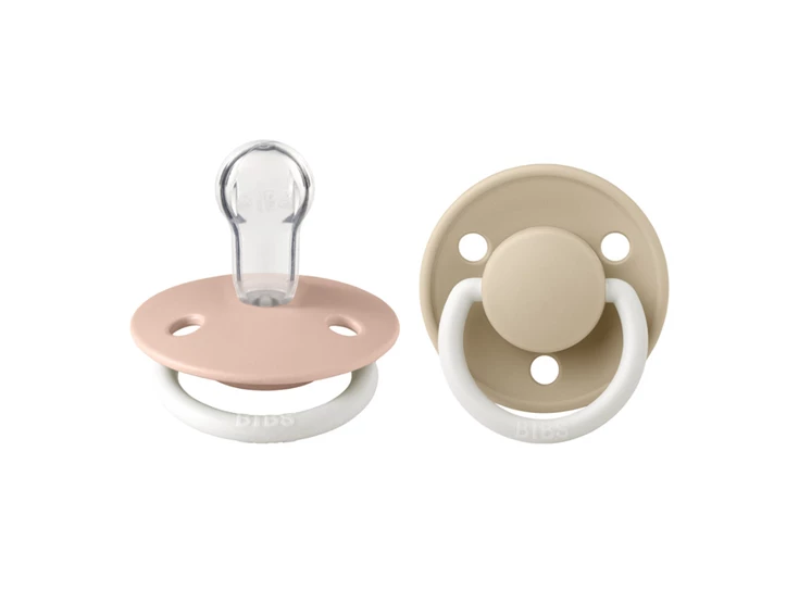 2-pack-Bibs-De-Lux-Silicone-One-Size-0-3j-Blush-Vanilla-Glow-in-the-Dark