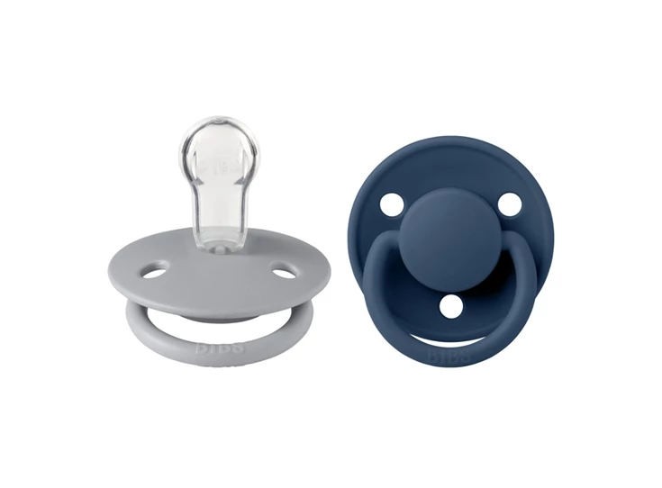 2-pack-Bibs-De-Lux-Silicone-One-Size-0-3j-Cloud-Steel-Blue