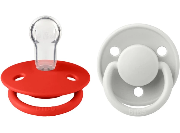 2-pack-Bibs-De-Lux-Silicone-One-Size-0-3j-Haze-Candy-Apple