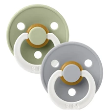 2-pack-Bibs-Latex-Round-Size-1-0-6m-Sage-Glow-Cloud-Glow