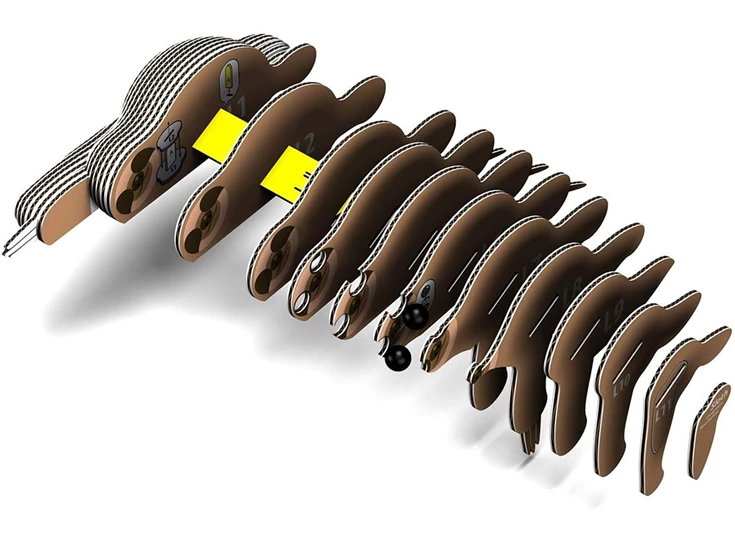 3D-Model-Wild-Dier-Luiaard-3-9x10-7x6-4-cm