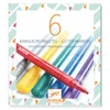 6-Glitterstiften