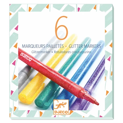 6-Glitterstiften