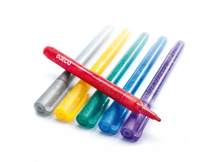6-Glitterstiften