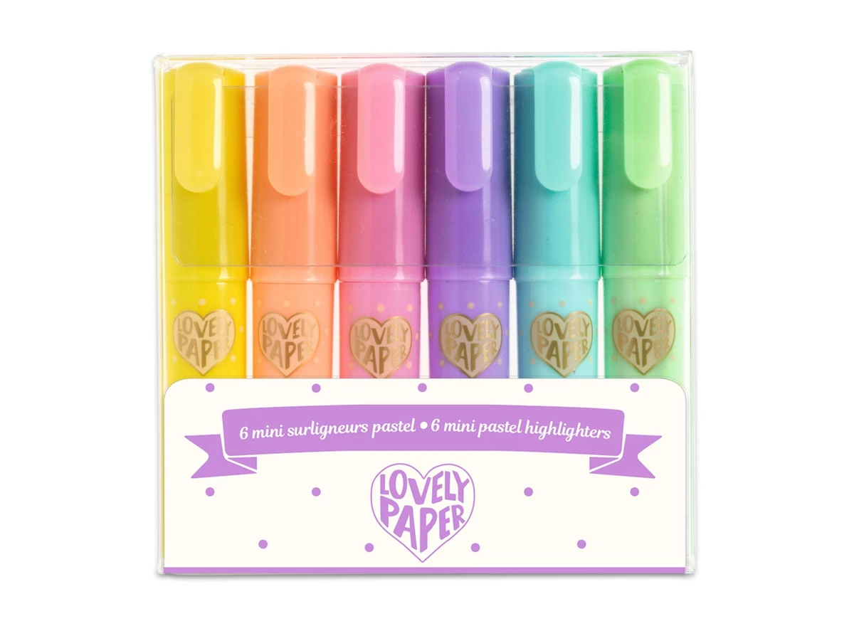 6-Mini-Pastelmarkeerstiften