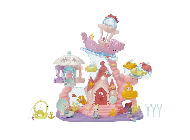 Baby-Zeemeermin-Kasteel