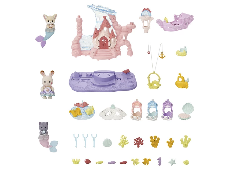 Baby-Zeemeermin-Kasteel