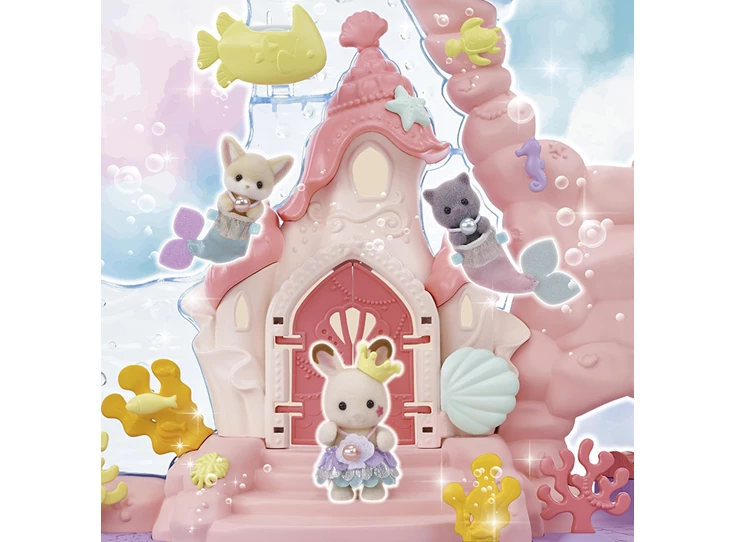 Baby-Zeemeermin-Kasteel