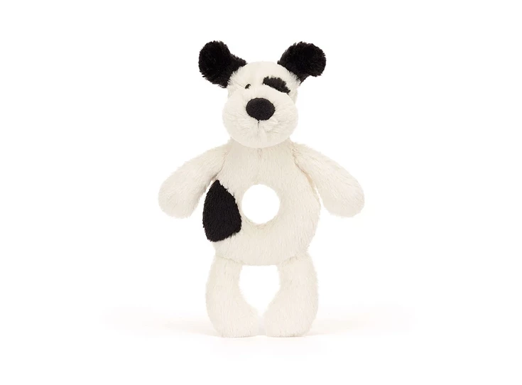 Bashful-Black-Cream-Puppy-Ring-Rattle