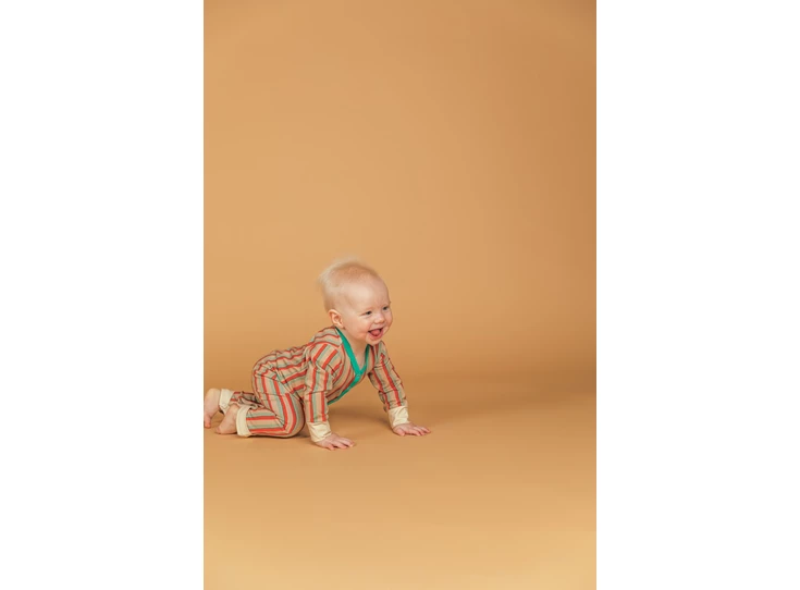 Bodysuit-Red-stripe-6m