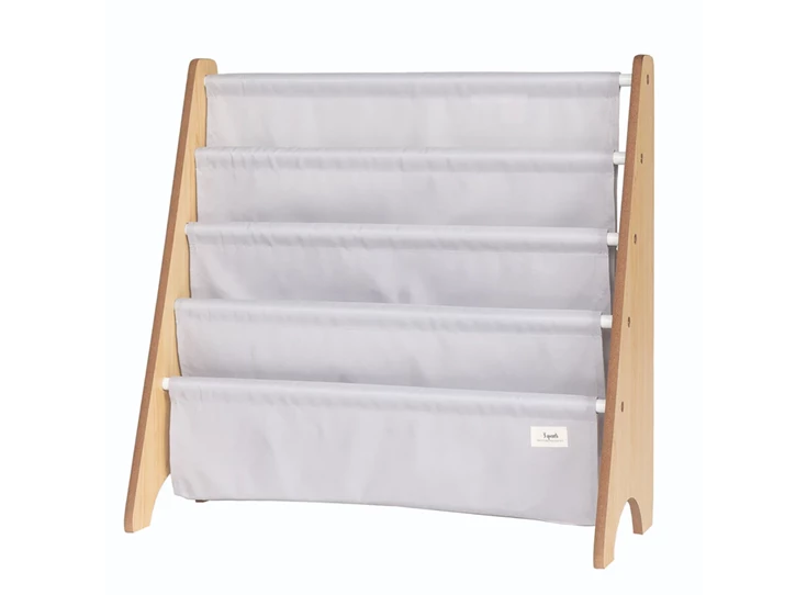 Boekenrek-Grijs-Effen