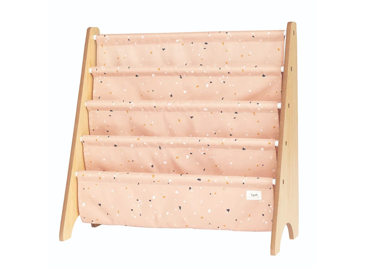 Boekenrek-Terrazzo-Beige