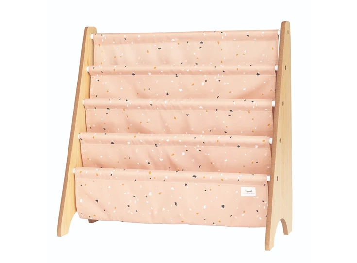 Boekenrek-Terrazzo-Beige