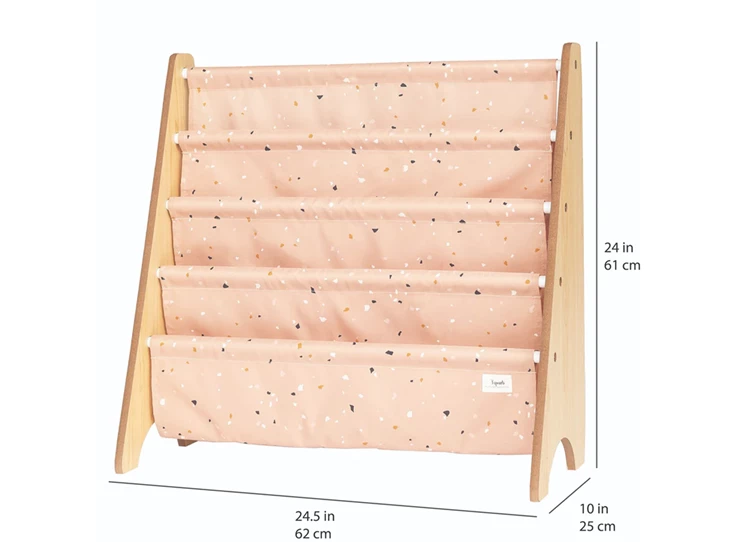 Boekenrek-Terrazzo-Beige