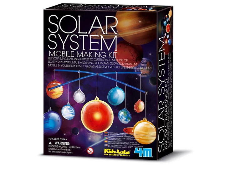 Bouwset-Zonnestelselmobiel