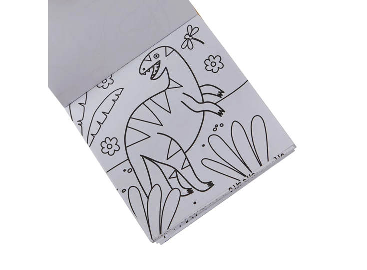 Carry-Along-Crayons-Coloring-Book-Dinoland