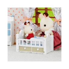 Chocolade-Baby-Konijn-Bed