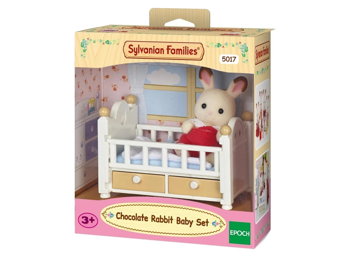 Chocolade-Baby-Konijn-Bed