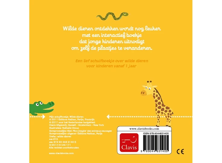 Choux-Mijn-schuifboekje-Wilde-Dieren