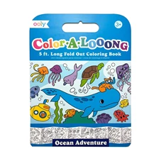 Color-A-Looong-Fold-out-Kids-Coloring-Book-Ocean-Adventure