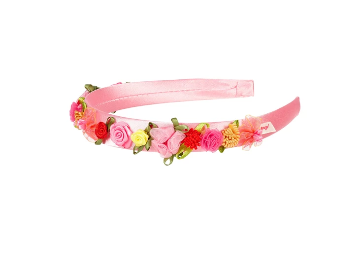 Diadeem-Charmaine-bloemen-roze