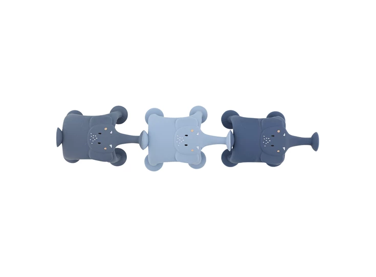Dierenspel-met-zuignappen-3-stuks-Mrs-Elephant-familie-blauw