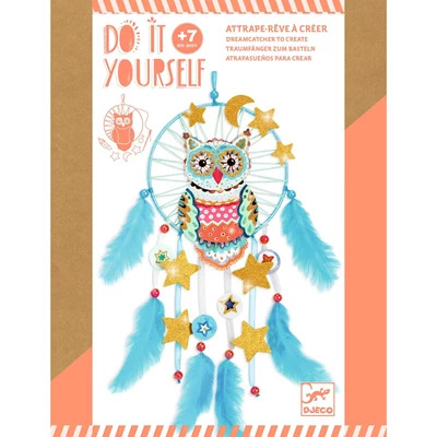 Dreamcatcher-Golden-Owl