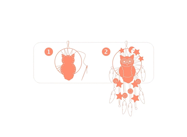 Dreamcatcher-Golden-Owl