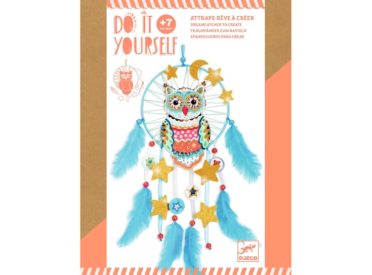 Dreamcatcher-Golden-Owl