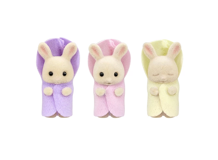 Drieling-Baby-Creme-Konijn-Badspeelset