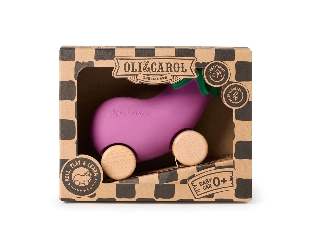 Emma-de-Aubergine-Babyauto-Speelgoed