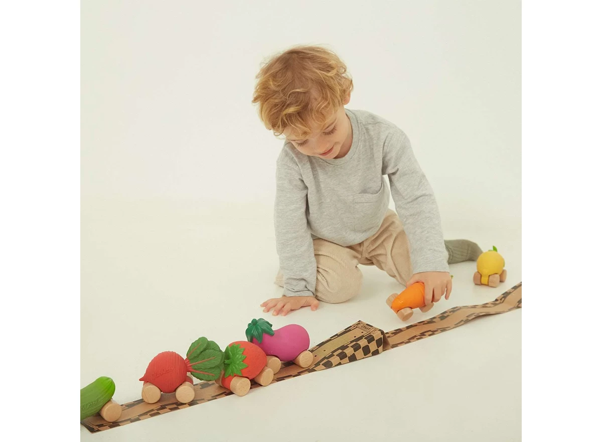 Emma-de-Aubergine-Babyauto-Speelgoed