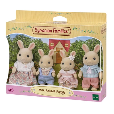 Familie-Creme-Konijn