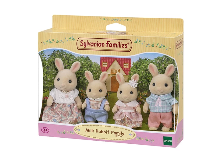 Familie-Creme-Konijn