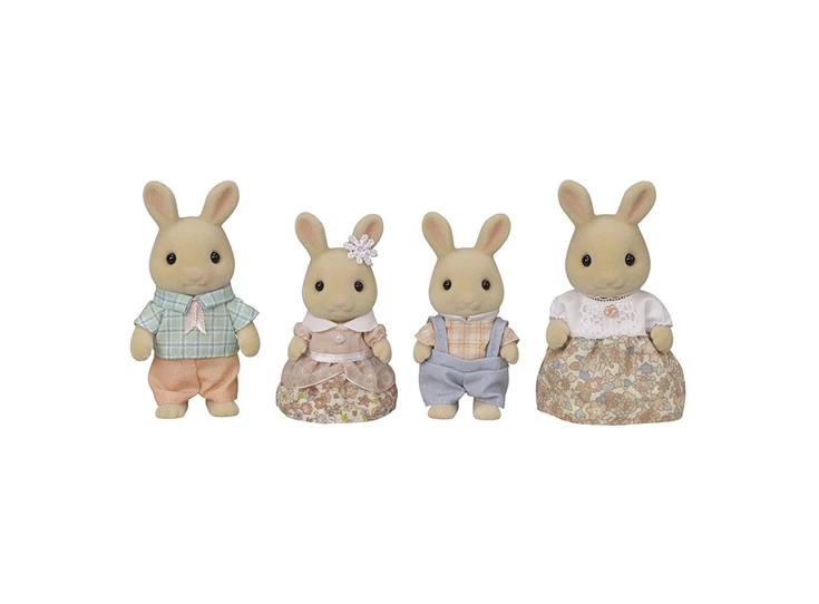 Familie-Creme-Konijn