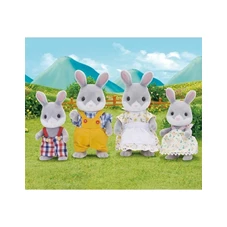 Familie-Katoenstaartkonijn