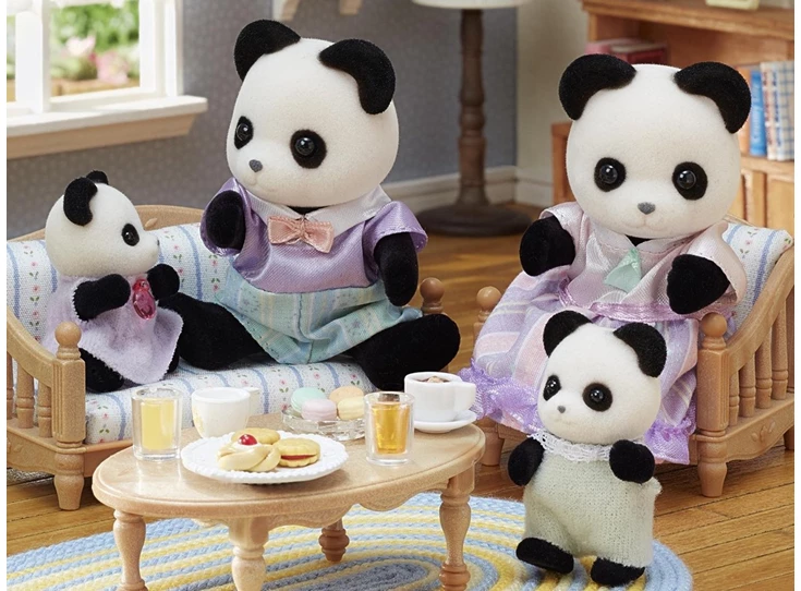 Familie-Panda