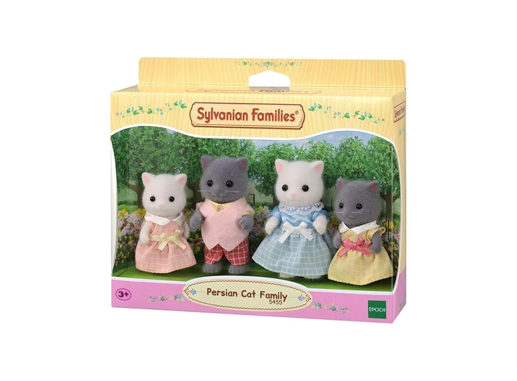 Familie-Perzische-Kat