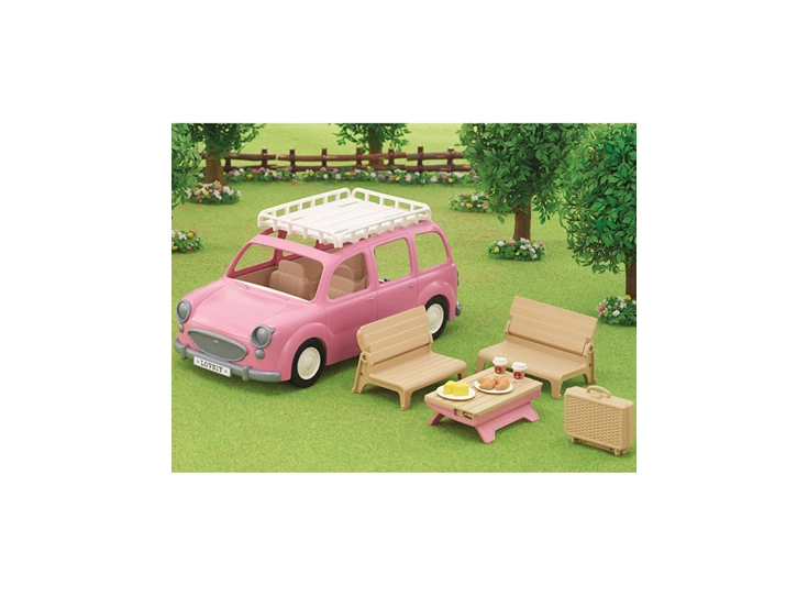Familie-Picknick-Auto