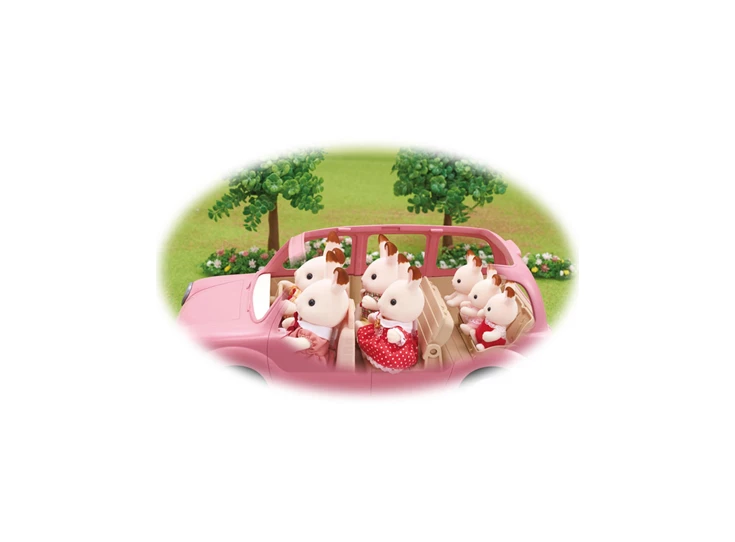 Familie-Picknick-Auto