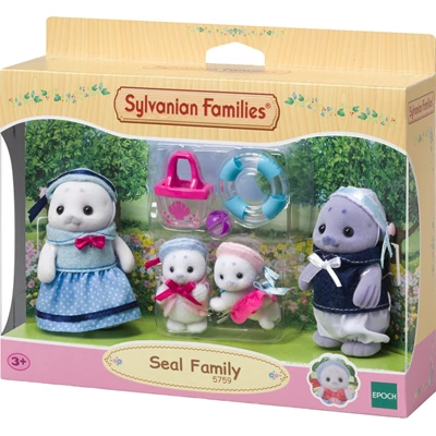Familie-Zeehond
