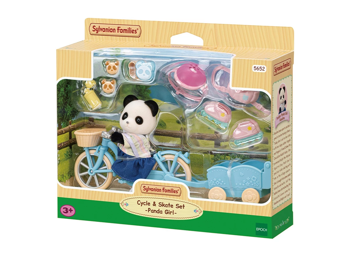 Fiets-rolschaatsset-meisje-Panda