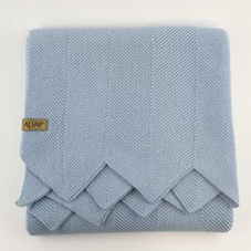 Gebreid-deken-100-Merino-Wol-75x100cm-Blue