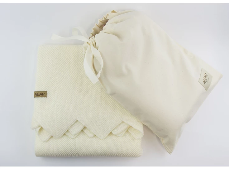 Gebreid-deken-100-Merino-Wol-75x100cm-Cream