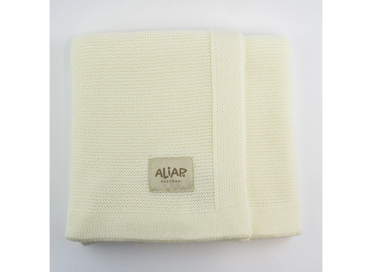 Gebreid-deken-100-Merino-Wol-75x100cm-Cream