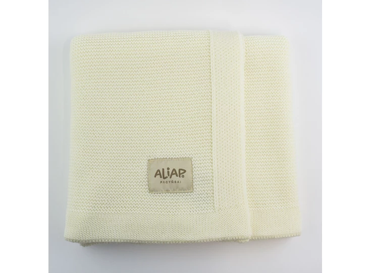 Gebreid-deken-100-Merino-Wol-75x100cm-Cream