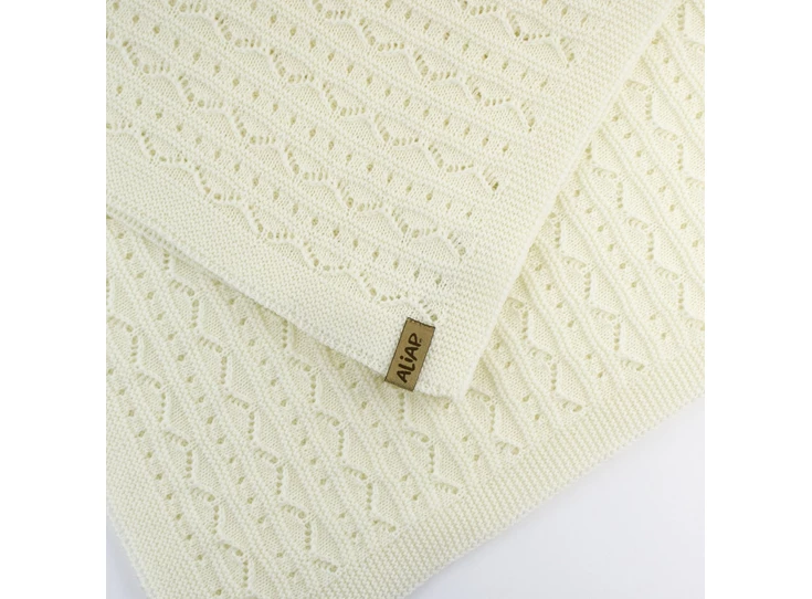 Gebreid-deken-100-Merino-Wol-75x100cm-Cream