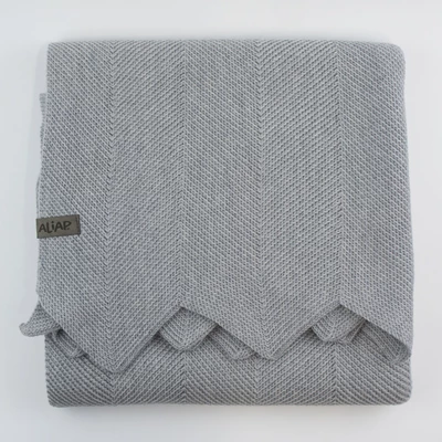 Gebreid-deken-100-Merino-Wol-75x100cm-Grey